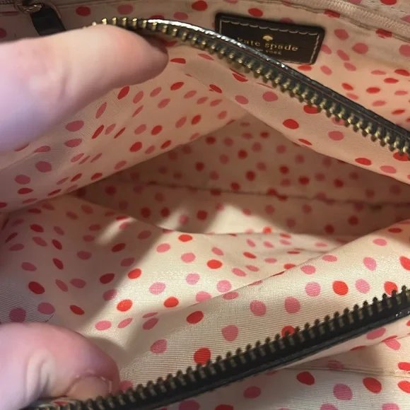 Kate Spade Black Leather Bag - Picture 5 of 6
